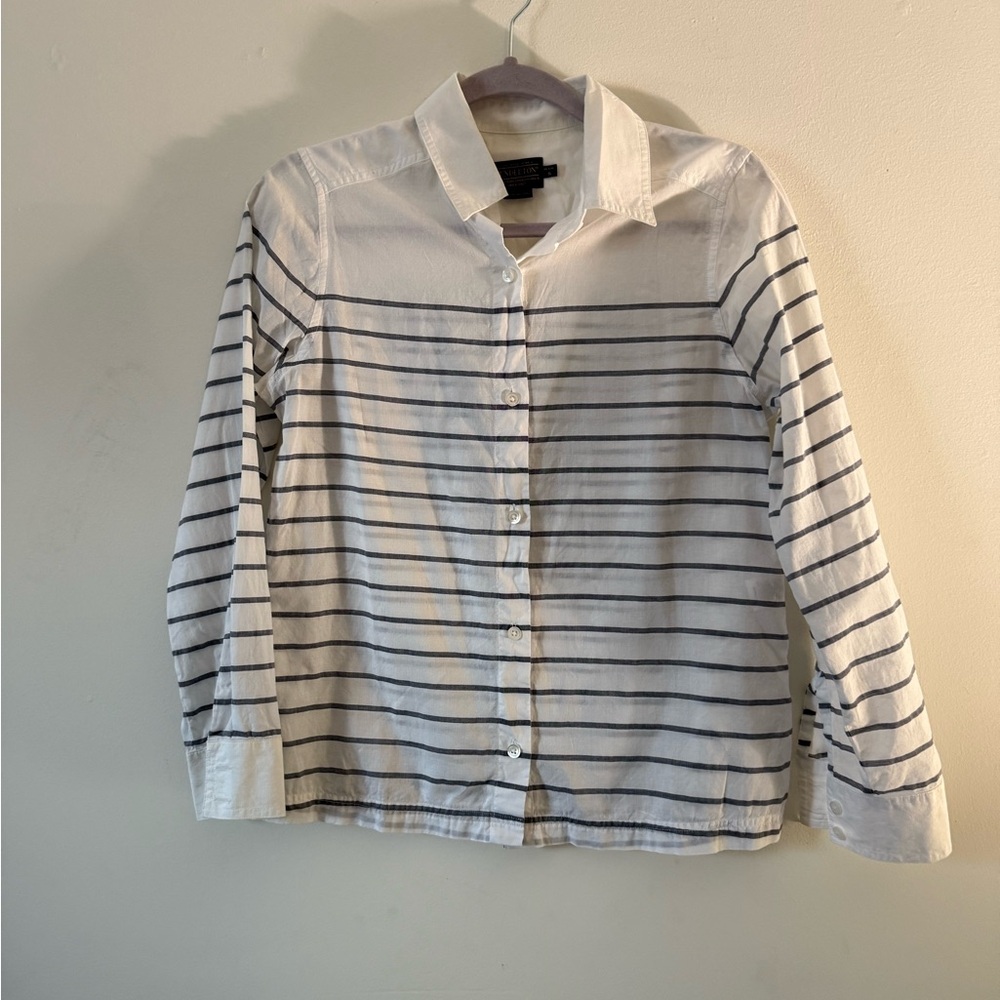 Pendleton White Cotton Button Down